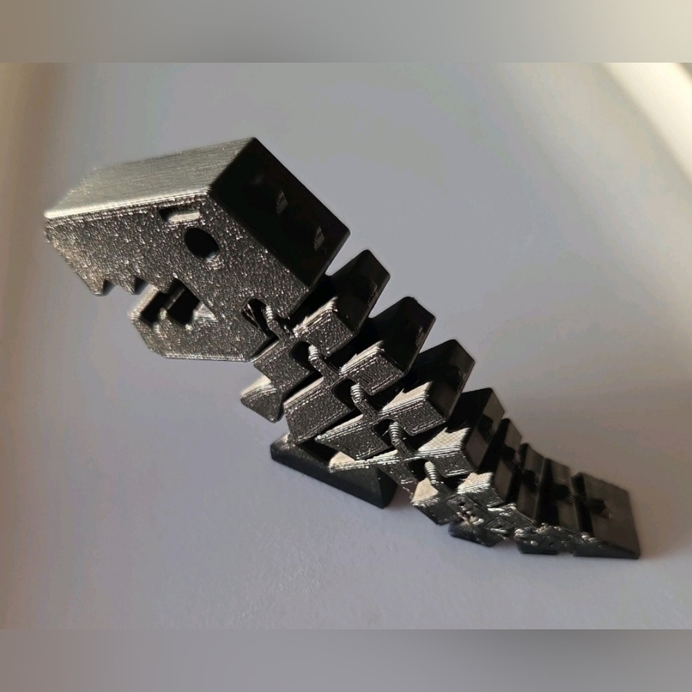 3-D Printed Stetson The T-Rex Articulated Dino Toy